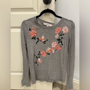 Loft Floral Sweater